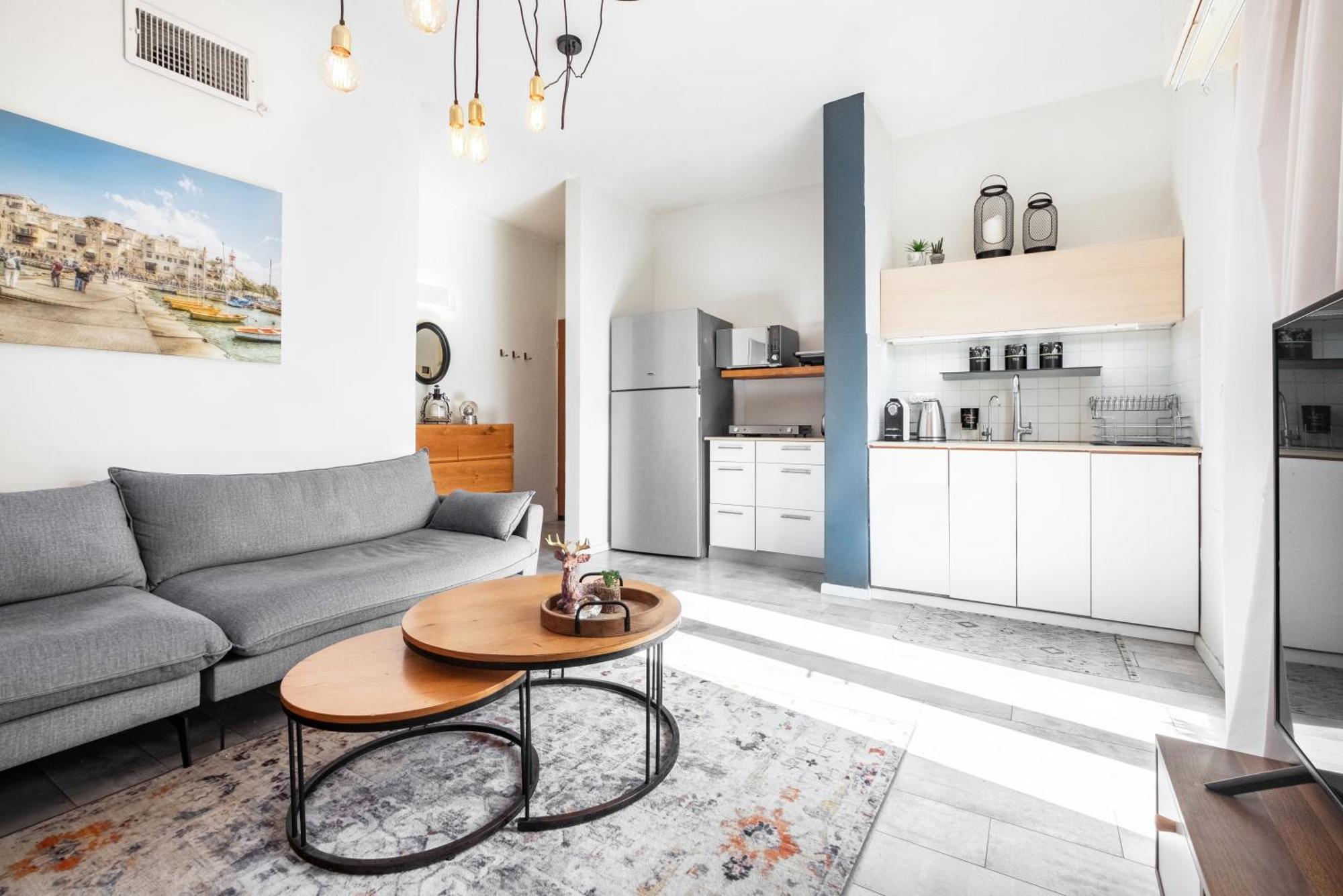 Premium 1Bd Apartment Near The Beach W/Balcony テル・アビブ エクステリア 写真