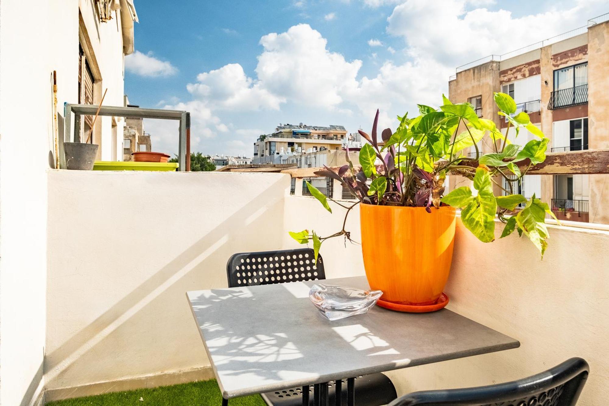 Premium 1Bd Apartment Near The Beach W/Balcony テル・アビブ エクステリア 写真
