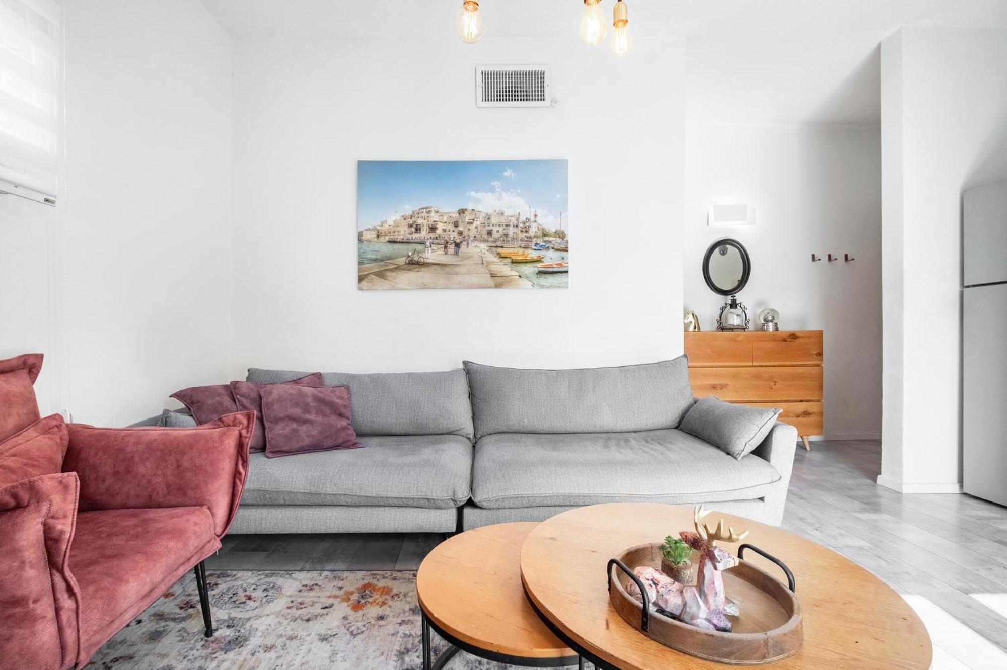 Premium 1Bd Apartment Near The Beach W/Balcony テル・アビブ エクステリア 写真