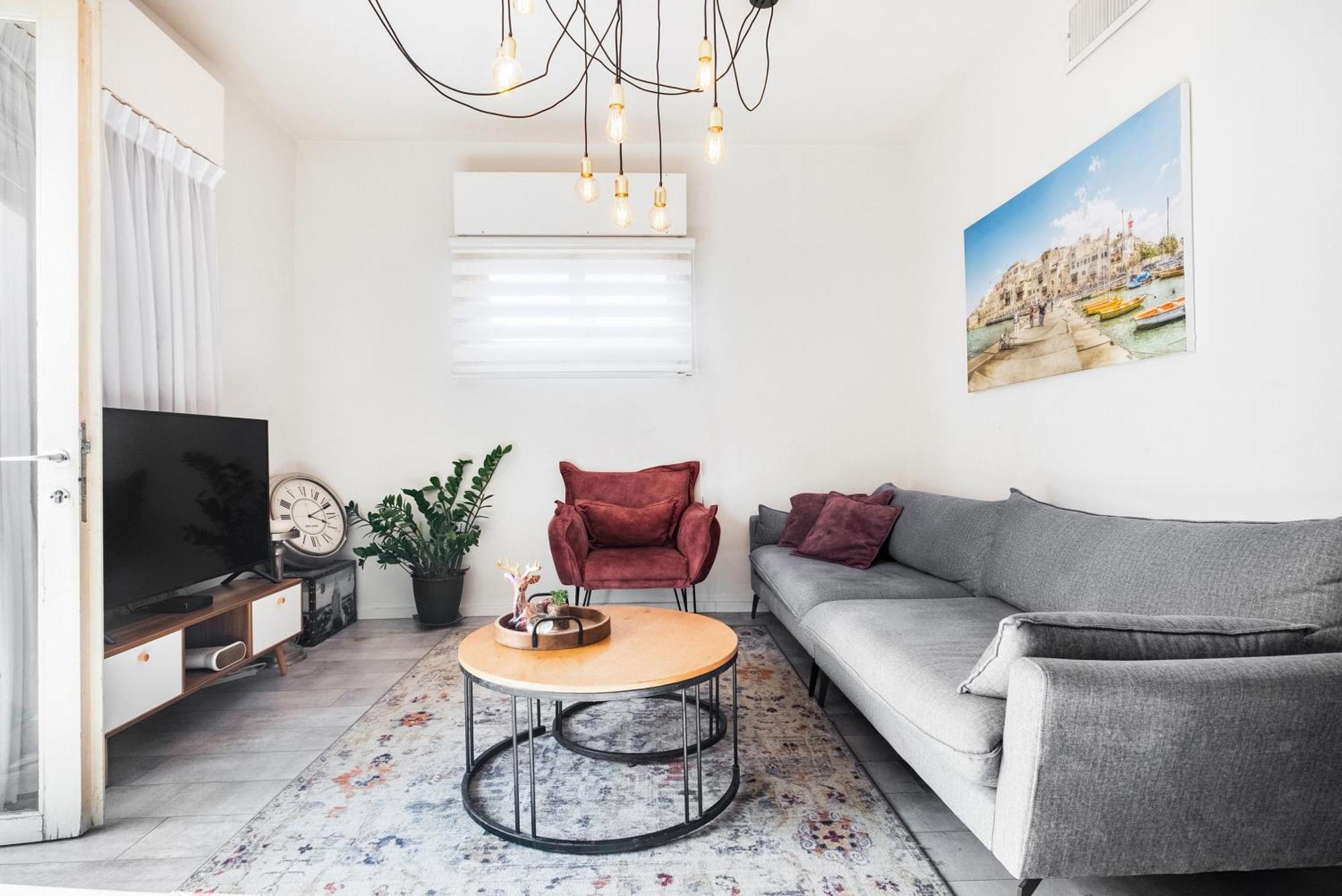Premium 1Bd Apartment Near The Beach W/Balcony テル・アビブ エクステリア 写真